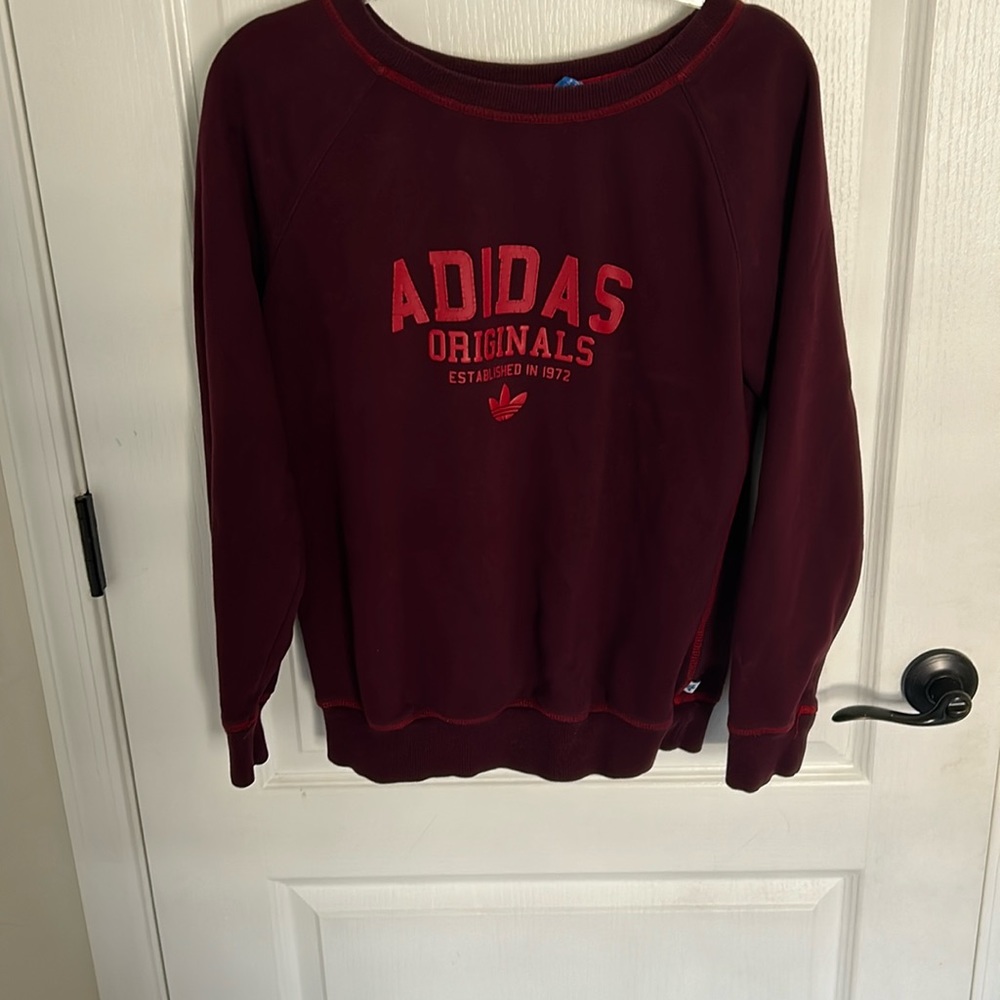 Adidas Red Sweater